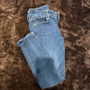 Express Women's Skinny Jeans in Blue